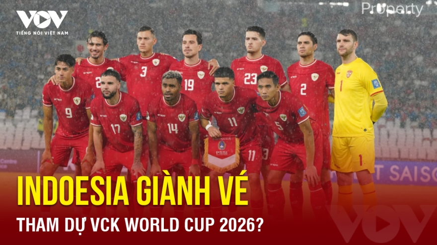 Tin bóng đá 18-3: Indonesia giành vé tham dự VCK World Cup 2026?